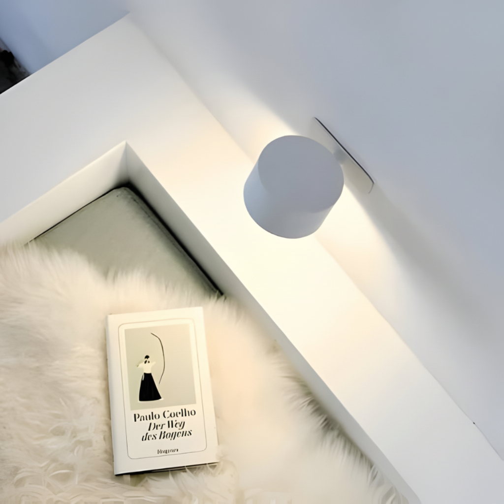 Rechargeable LED Wall Light with Magnetic Mount and Adjustable Brightness