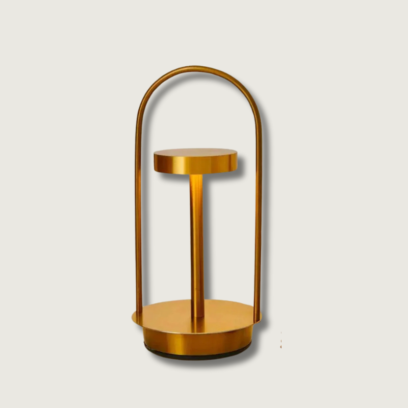 Dimmable Rechargeable Retro Table Lamp with Touch Control