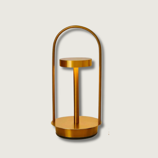 Dimmable Rechargeable Retro Table Lamp with Touch Control