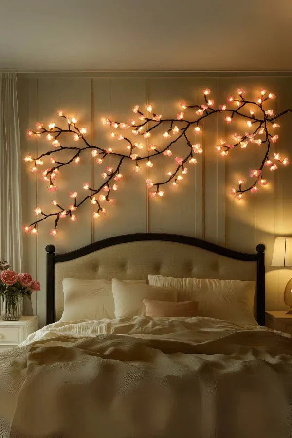 Tree-Shaped LED Wall Lamp for Cozy Indoor Lighting
