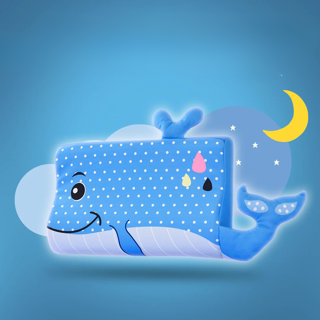 Ergonomic Kids' Pillow for Comfortable Sleep and Relaxation