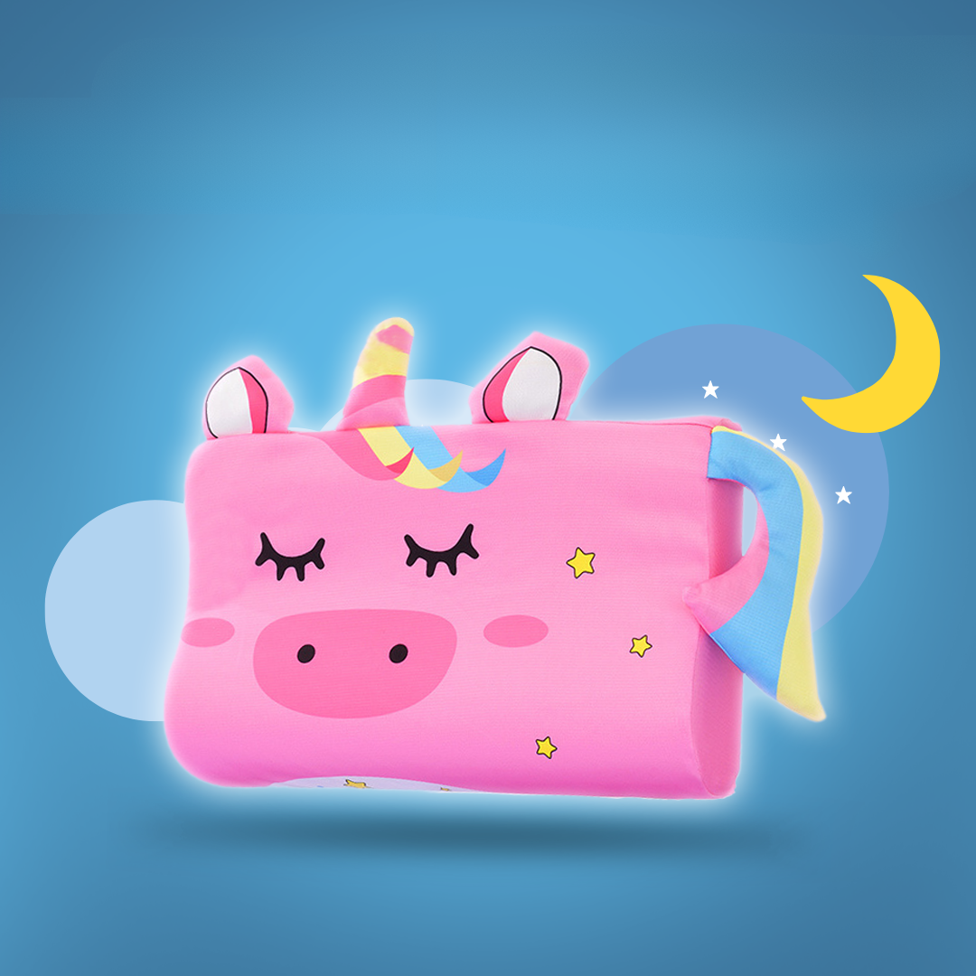 Ergonomic Kids' Pillow for Comfortable Sleep and Relaxation