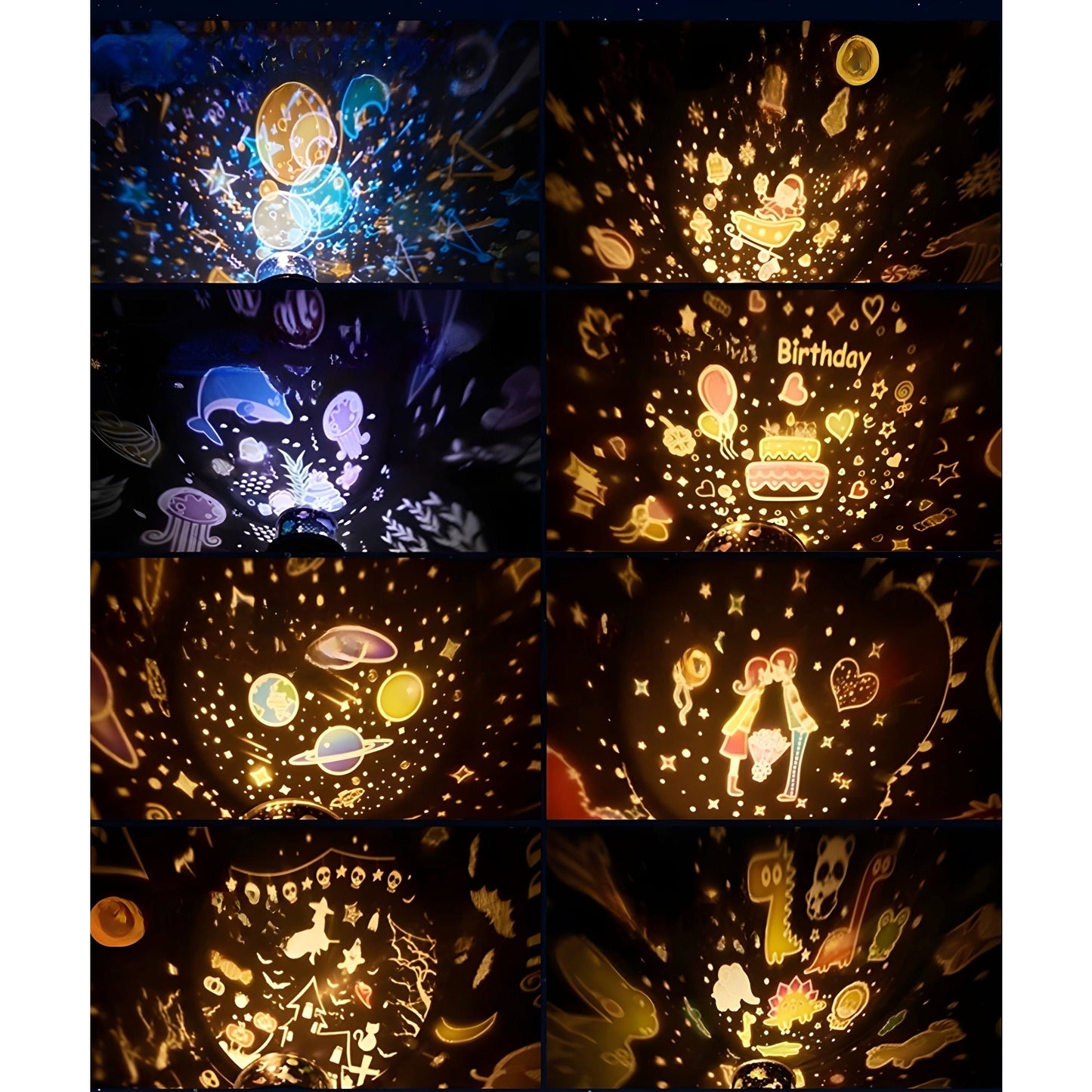 Cute Rabbit Night Light Projector for Kids