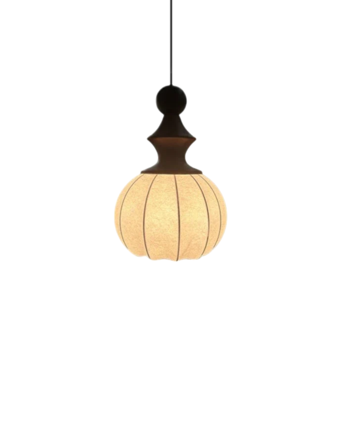 Minimalist Silk and Wood Table Lamp with LED Lighting