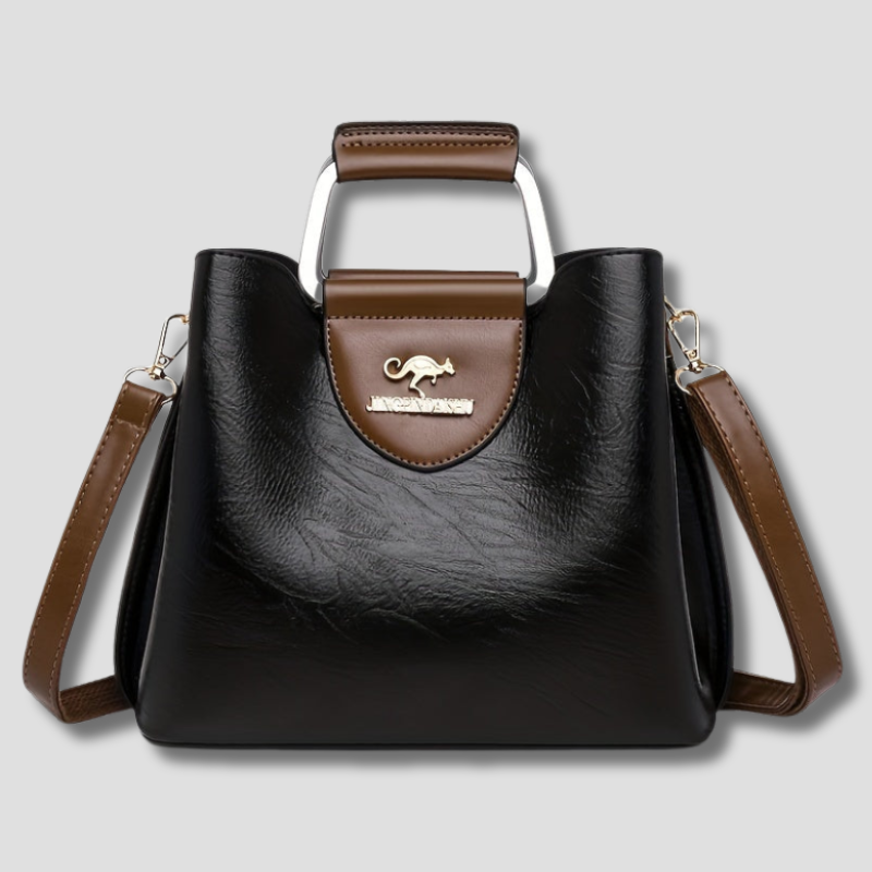 Genuine Leather Crossbody Shoulder Handbag for Women