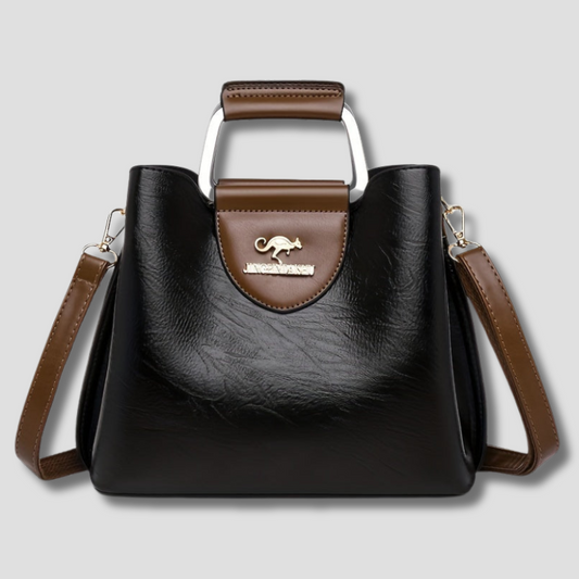 Genuine Leather Crossbody Shoulder Handbag for Women