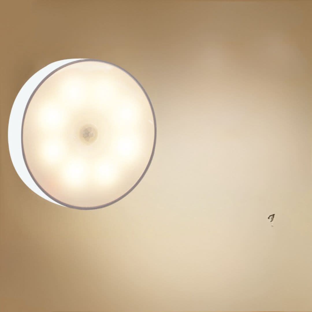 Wireless Motion Sensor LED Night Light with Automatic On/Off