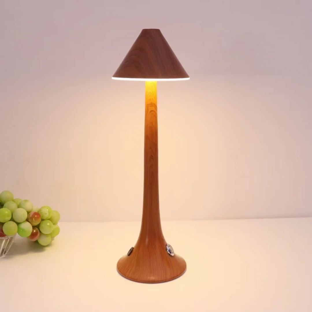 Rechargeable LED Mushroom Table Lamp with Touch Control
