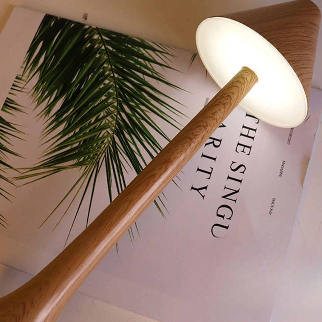 Rechargeable LED Mushroom Table Lamp with Touch Control