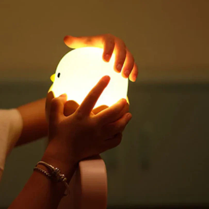 LED Egg Night Light for Kids - Cute Chick Design