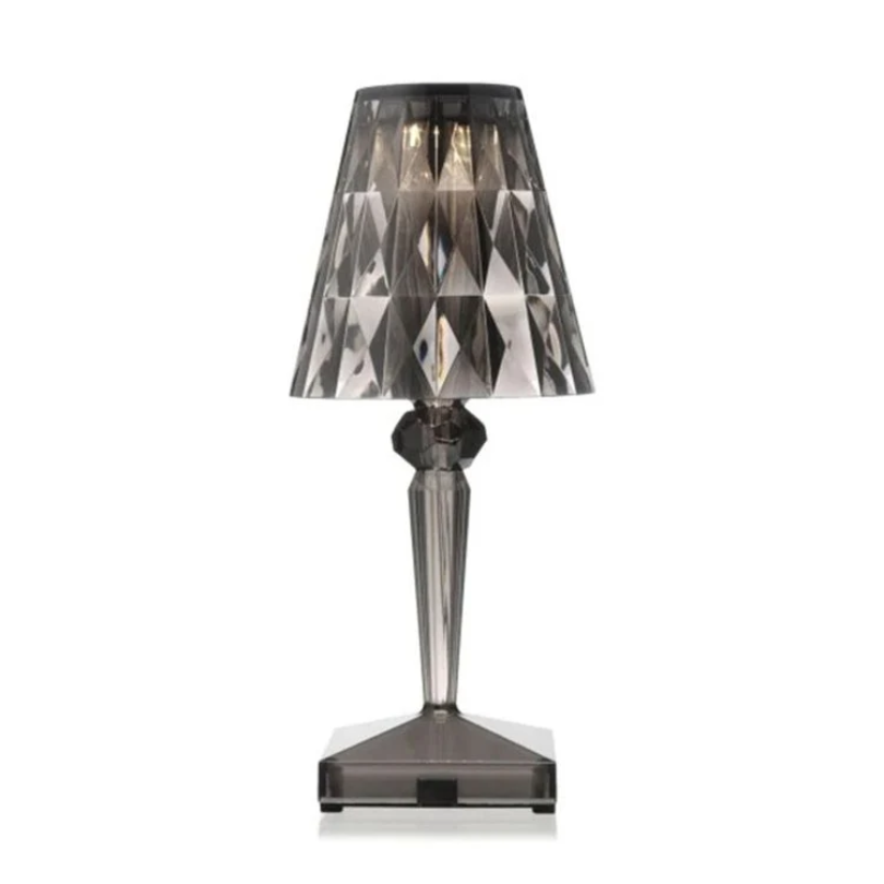 Crystal Table Lamp with Elegant Design and Warm Glow