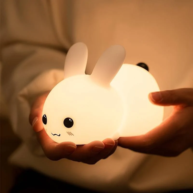 Calming Rabbit Night Light for Kids