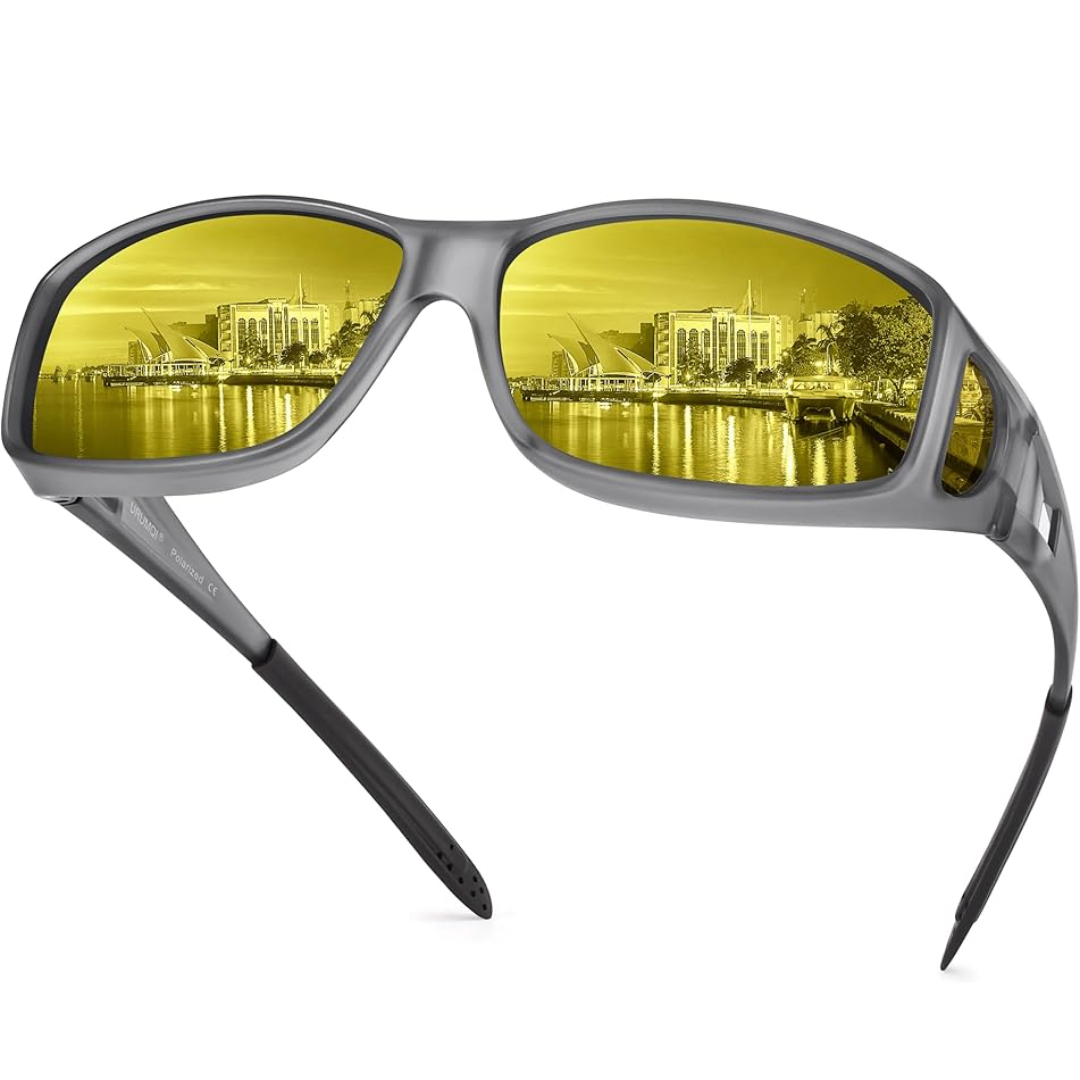 Polarized Night Driving Glasses with Anti-Glare Lenses