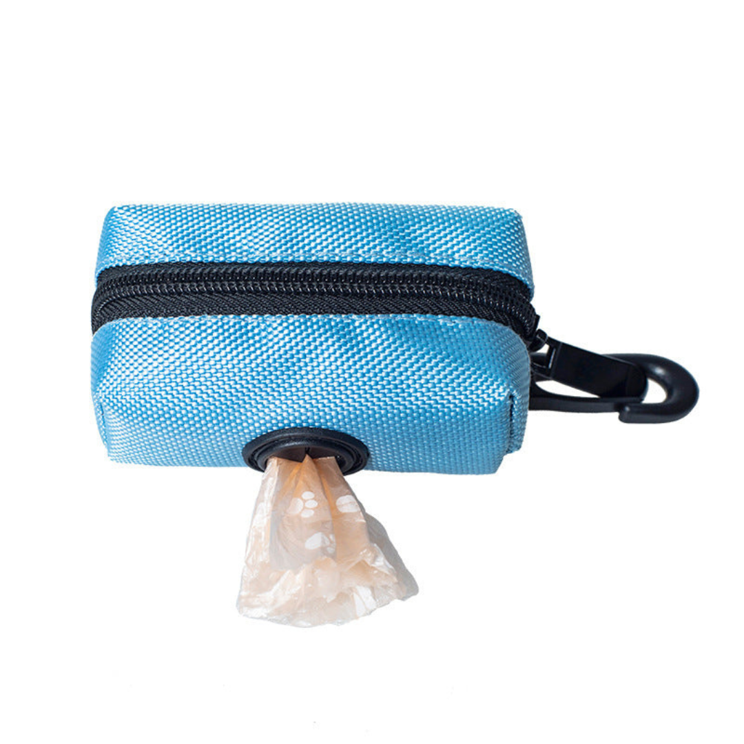 Dog Poop Bag Dispenser with Clip - Leak-Resistant Waste Bags