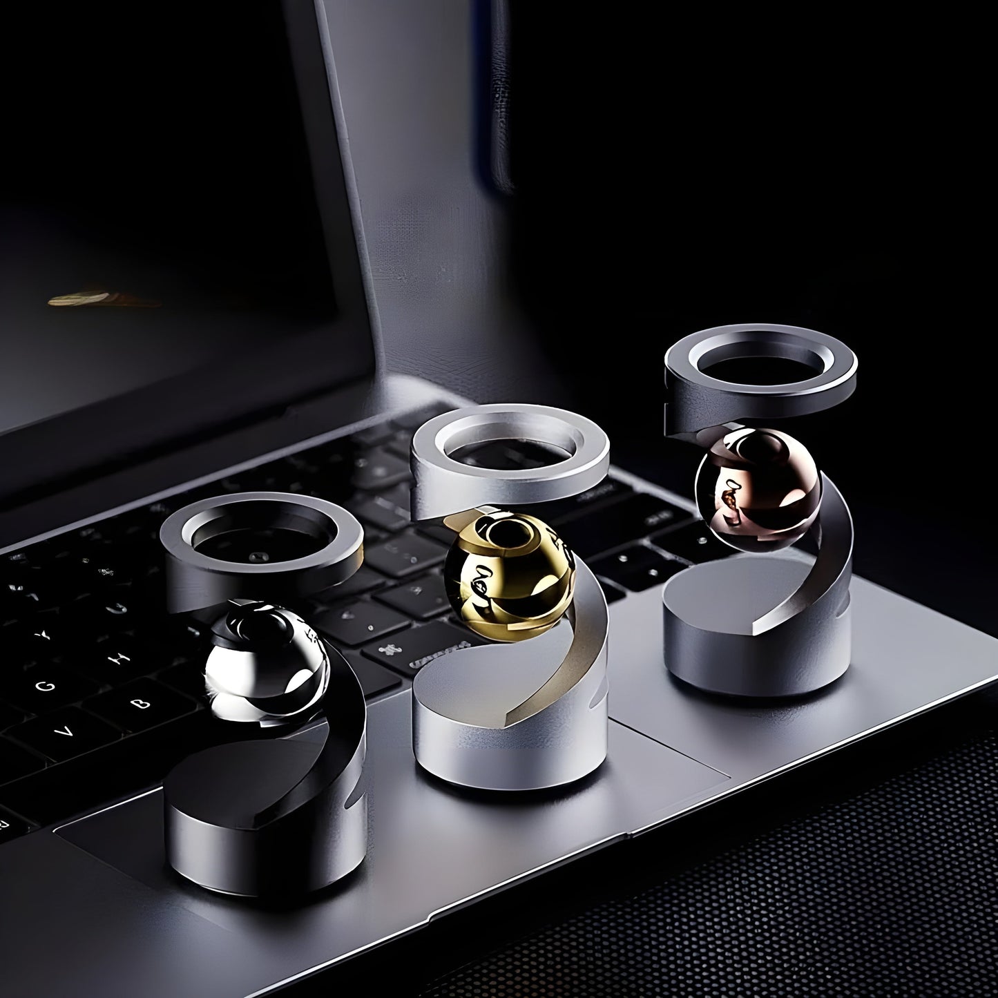 Decorative Metal Floating Gyroscope Fidget Spinner