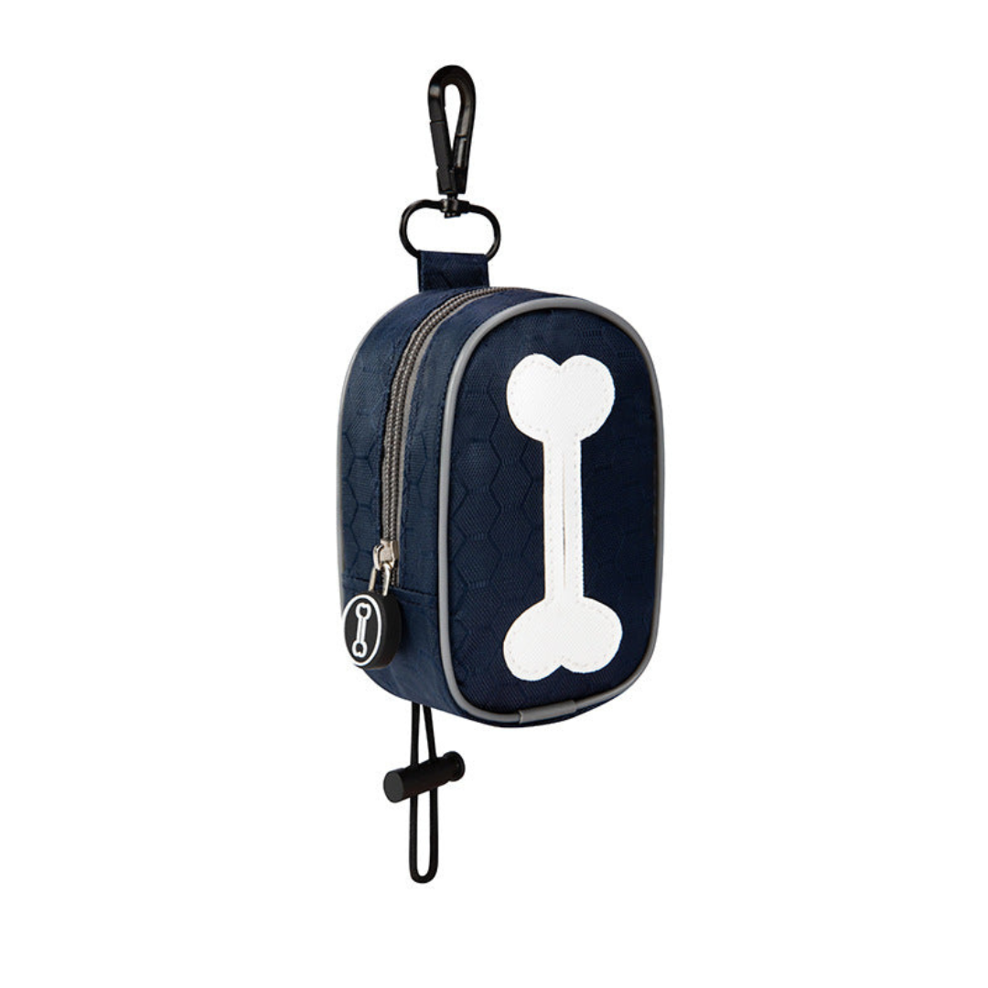 Dog Poop Bag Dispenser with Clip - Leak-Resistant Waste Bags