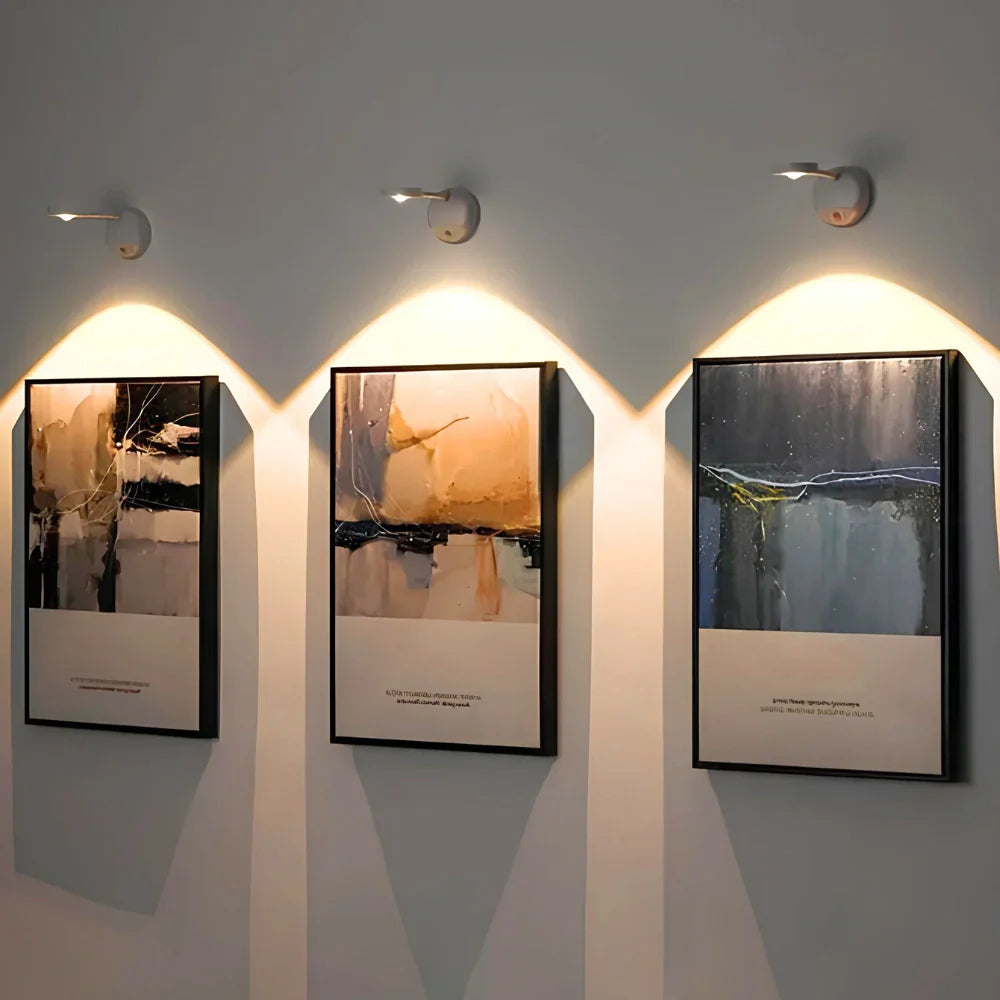 Motion Sensor Adjustable LED Wall Spotlight