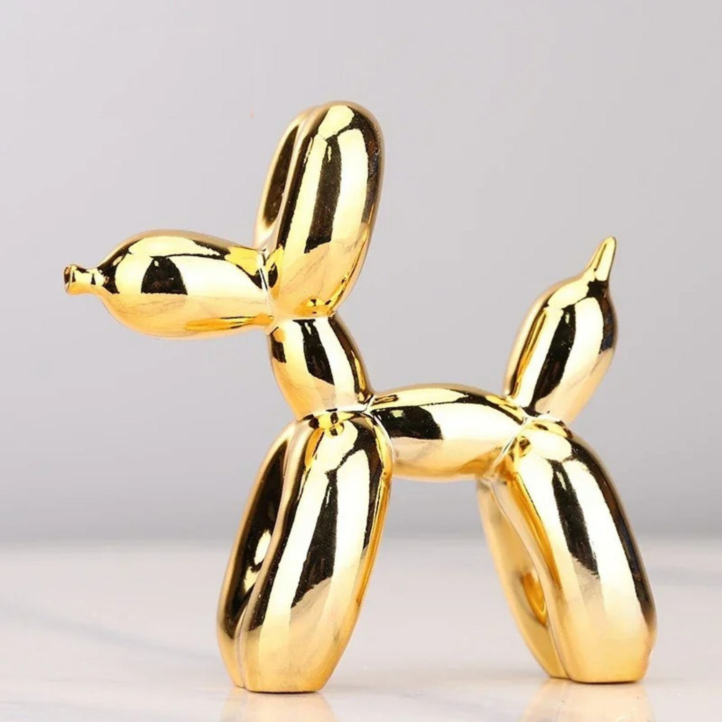 Resin Balloon Dog Sculpture Art Piece