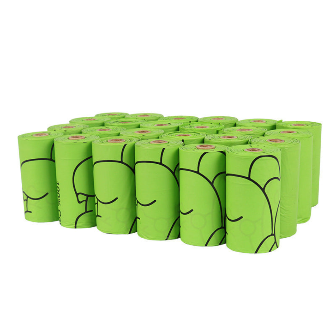 Biodegradable Poop Bags with Leak-Proof Dispenser - 120 Count