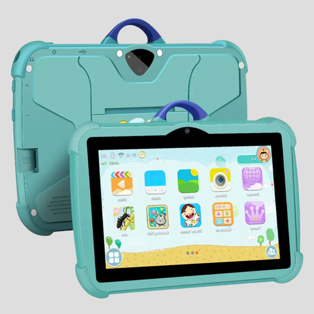 Kids Android Tablet with Parental Controls and Protective Case, 7-Inch Display