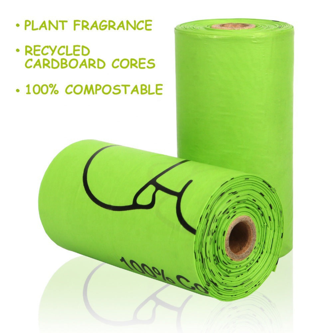 Biodegradable Poop Bags with Leak-Proof Dispenser - 120 Count