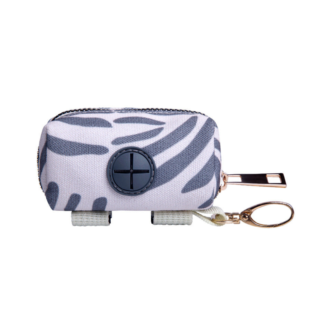 Dog Poop Bag Dispenser with Clip - Leak-Resistant Waste Bags
