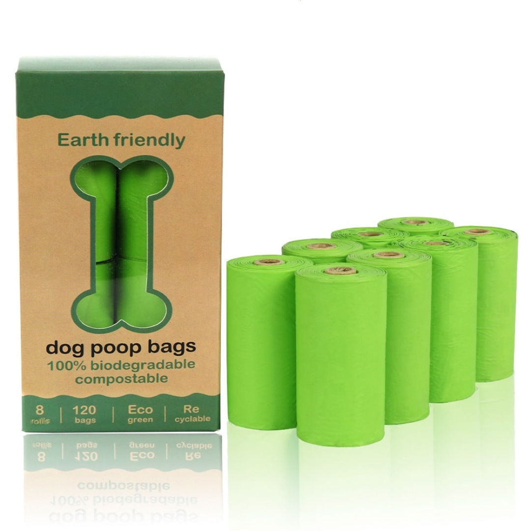 Biodegradable Poop Bags with Leak-Proof Dispenser - 120 Count