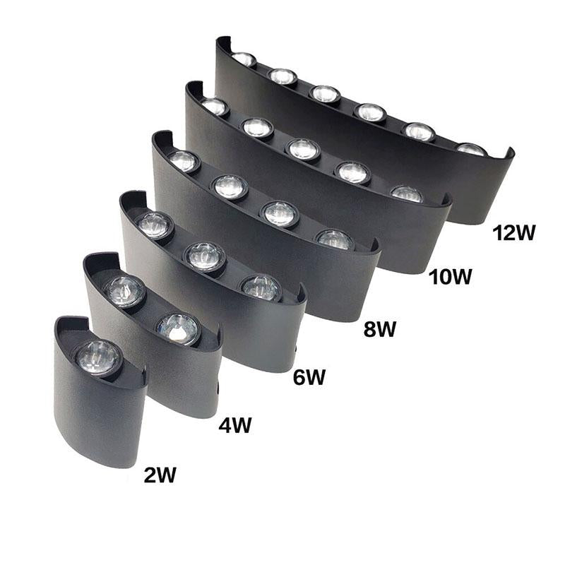 Modern Waterproof LED Wall Light for Indoor and Outdoor Use