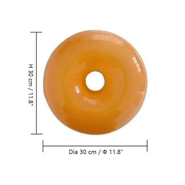 Donut Shaped LED Table Lamp with Dimmable Brightness