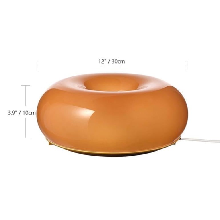 Bauhaus Donut Wall and Table Lamp with Dimmable LED