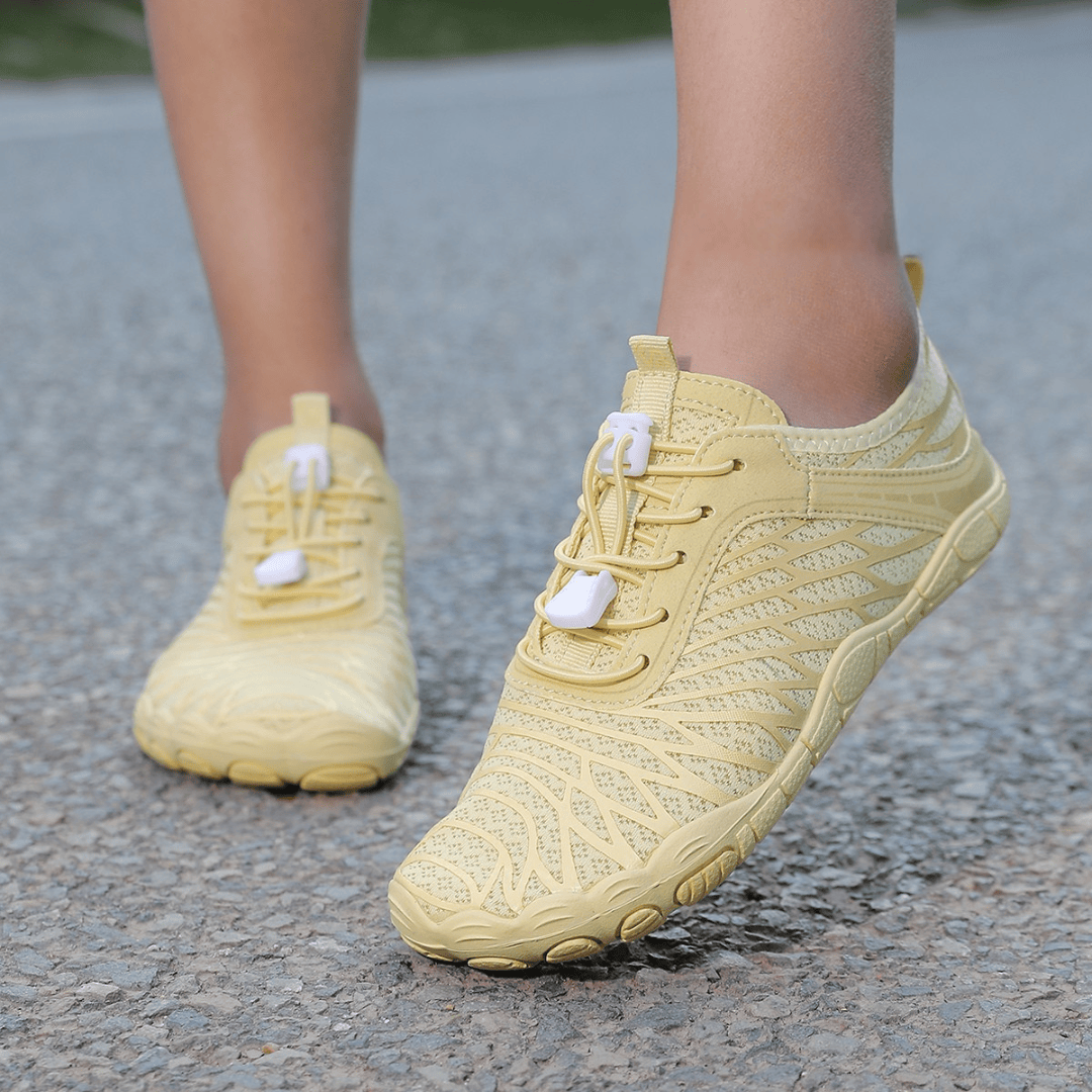 Breathable Zero-Drop Flexible Sneakers