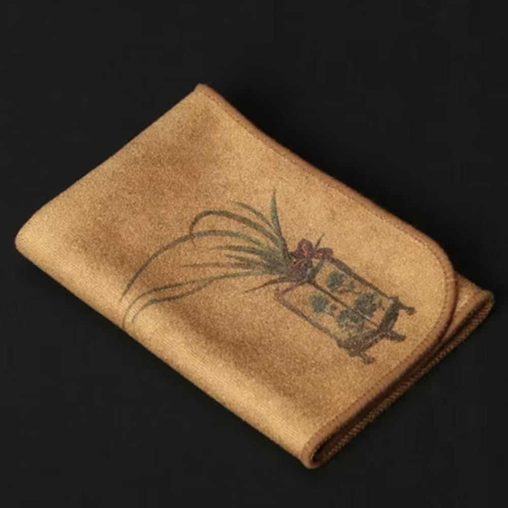 Artistic Absorbent Microfiber Tea Towel