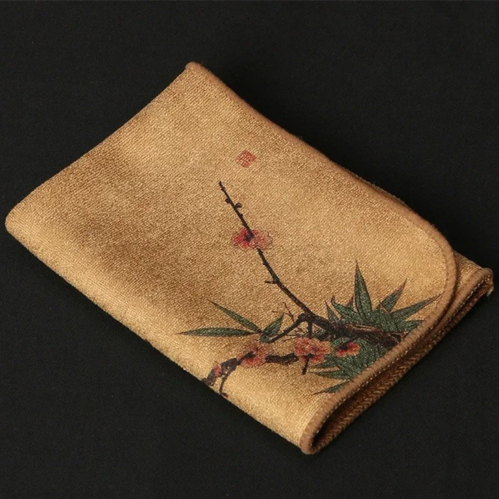 Artistic Absorbent Microfiber Tea Towel