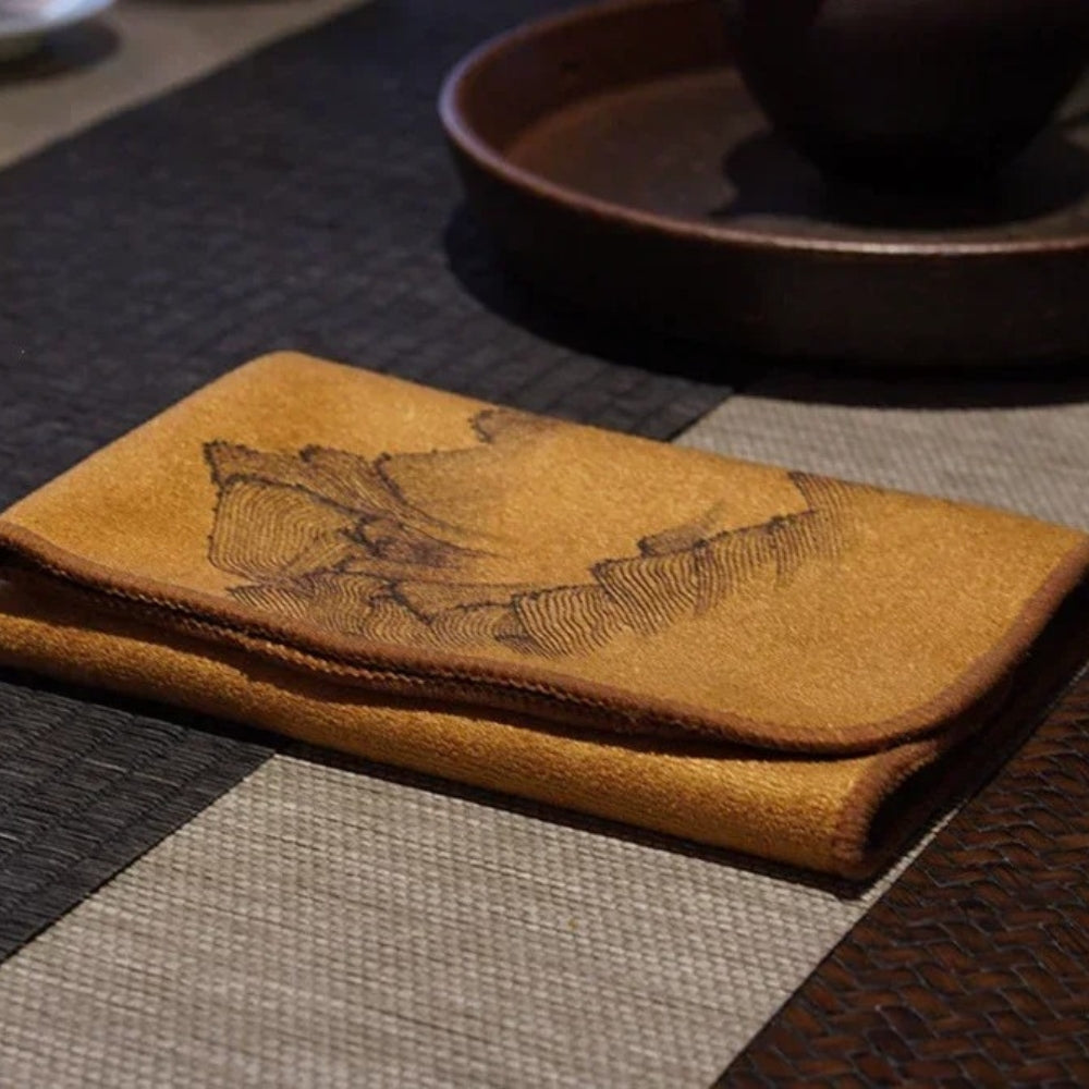 Artistic Absorbent Microfiber Tea Towel