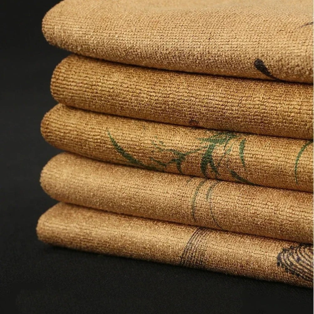 Artistic Absorbent Microfiber Tea Towel