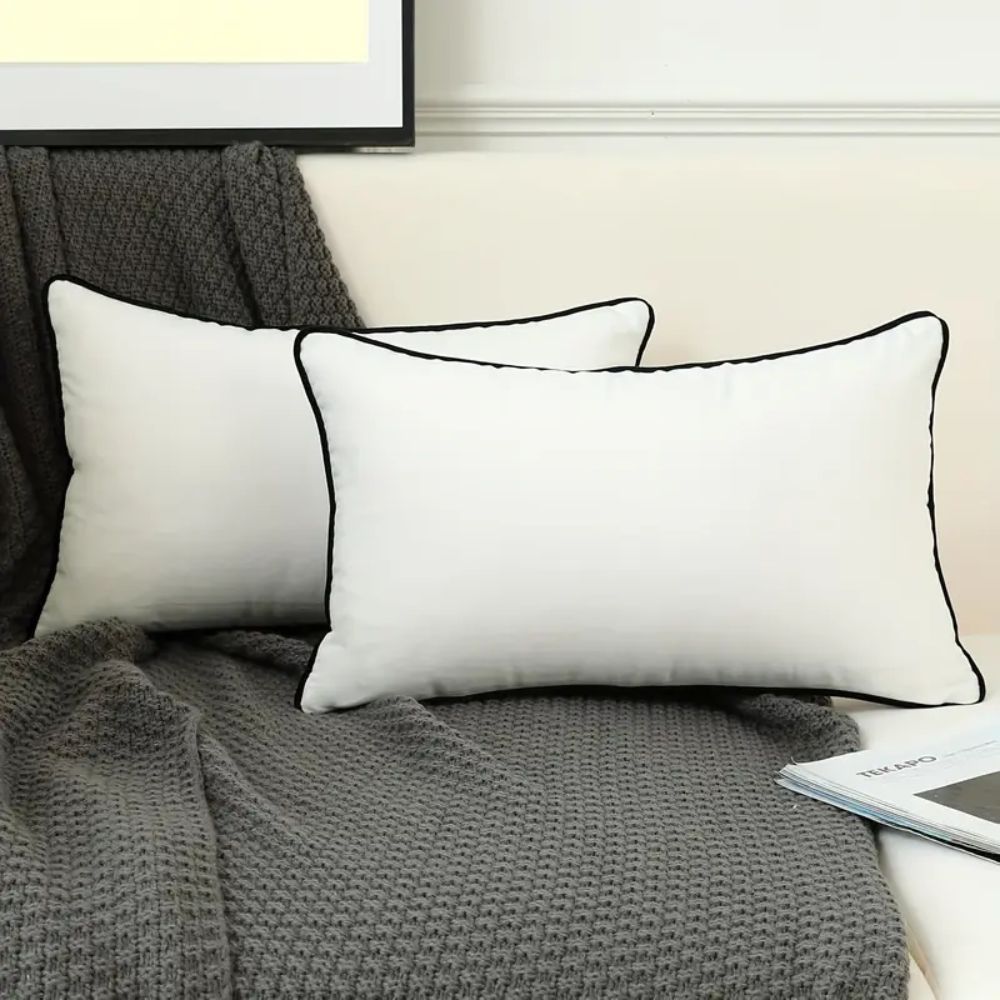 Velvet Cushion Cover with Hidden Zipper