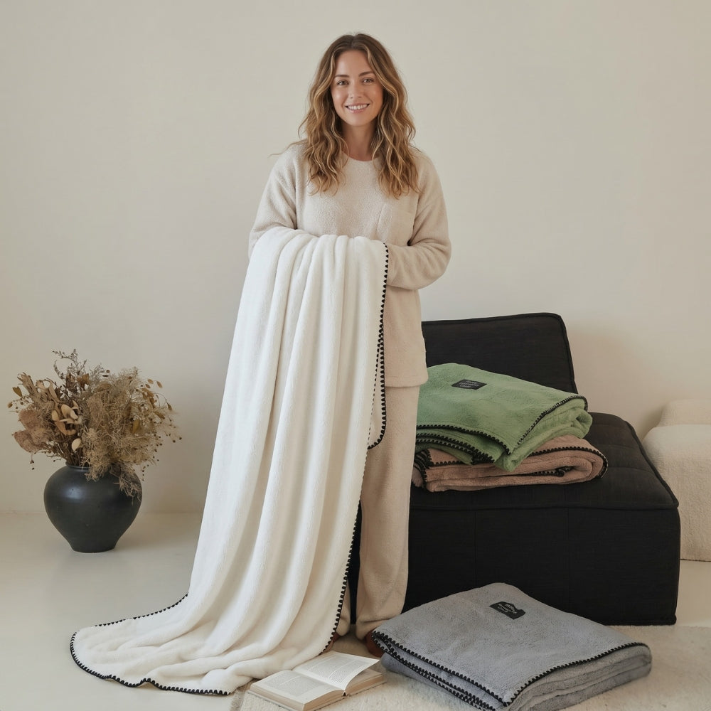 Plush Microfiber Winter Blanket