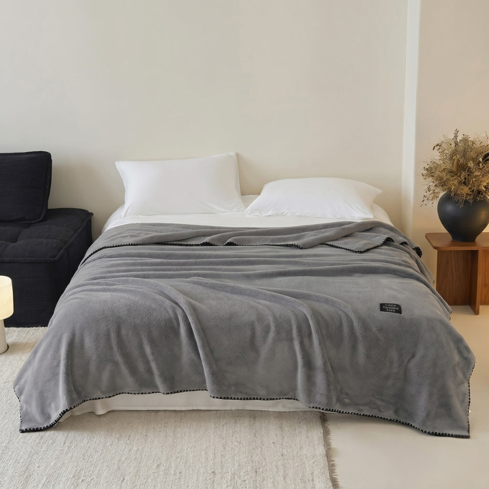 Plush Microfiber Winter Blanket