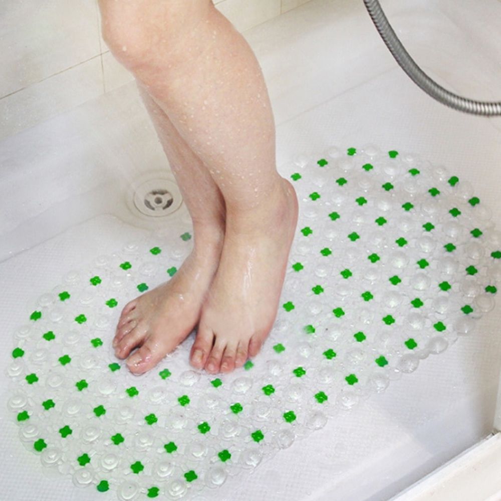 Non-Slip PVC Shower Mat with Suction Cups
