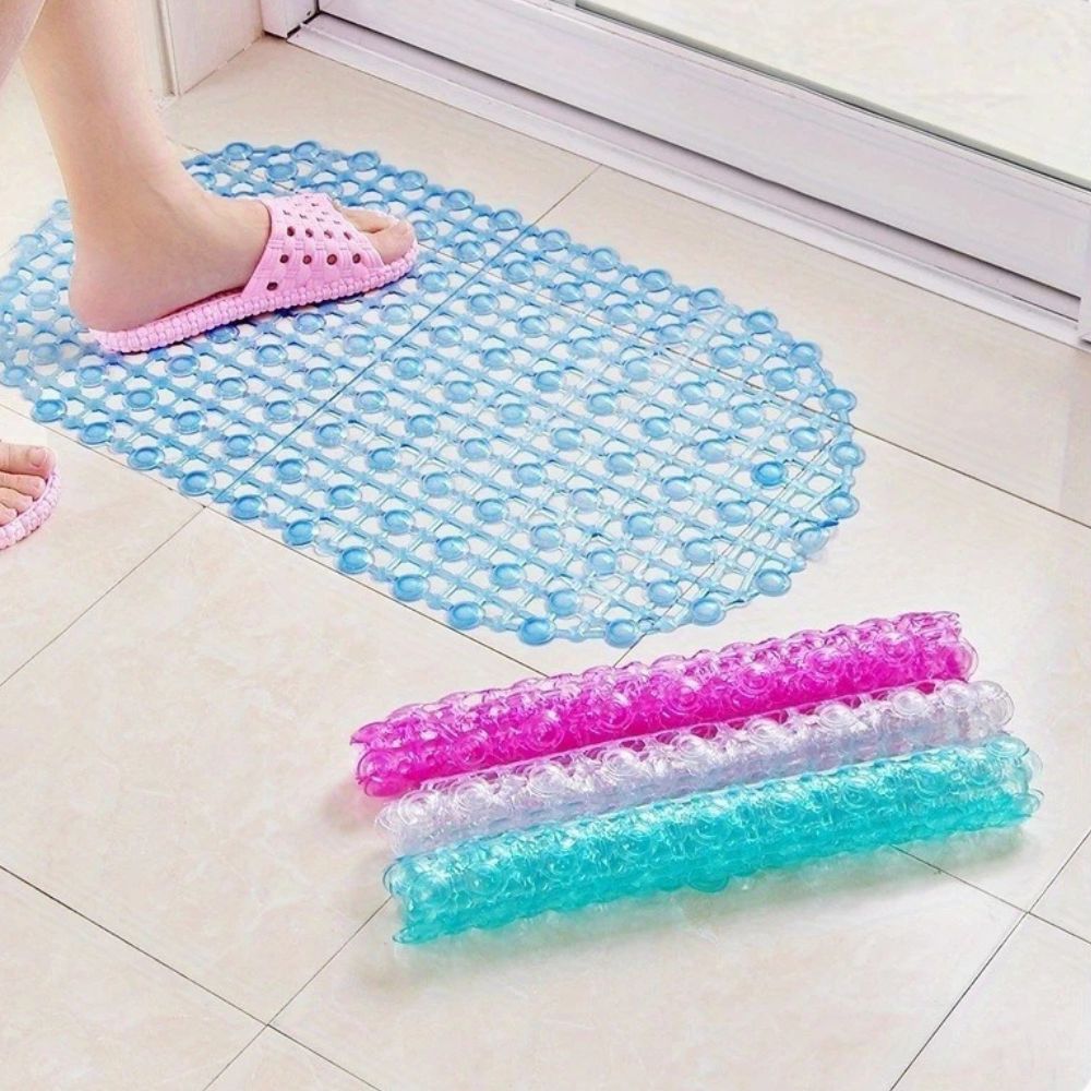 Non-Slip PVC Shower Mat with Suction Cups