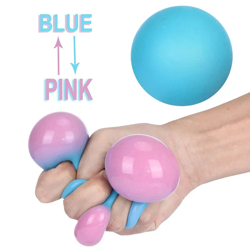 Color Changing Vent Squeeze Ball for Stress Relief