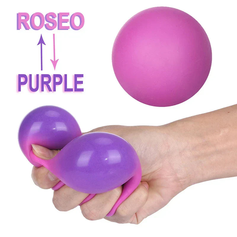 Color Changing Vent Squeeze Ball for Stress Relief