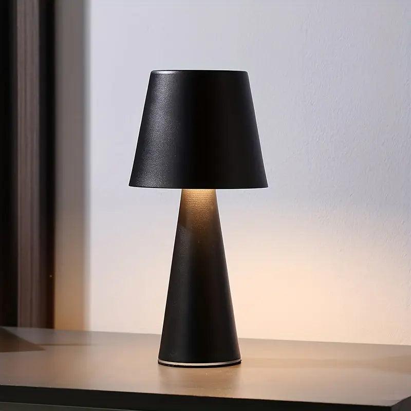 Modern Black Table Lamp with Elegant Design