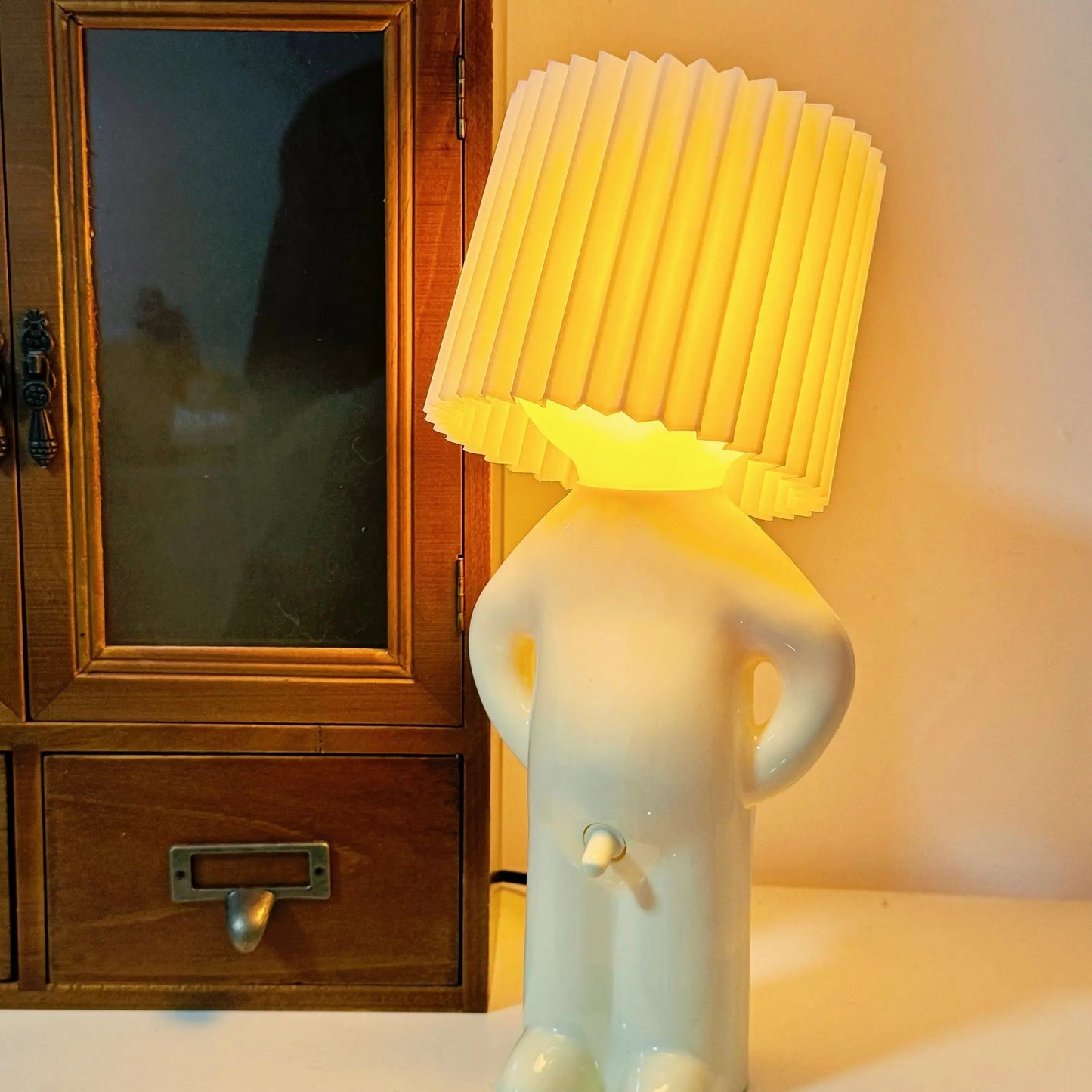 Playful LED Bedside Lamp with Whimsical Design