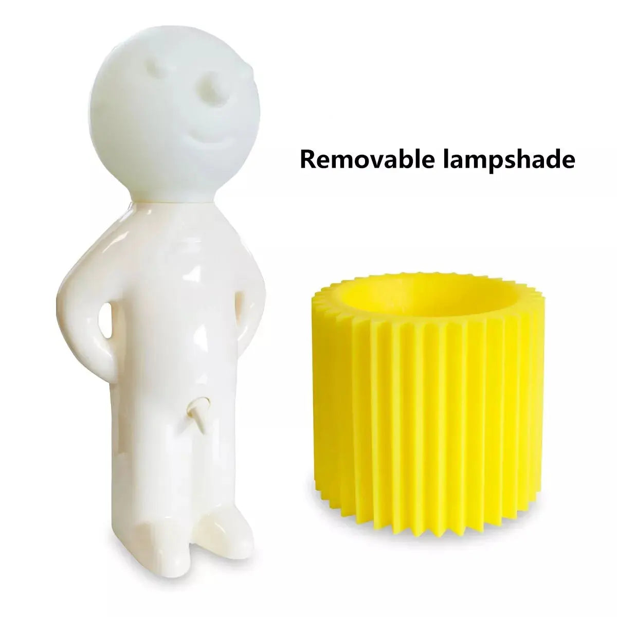 Playful LED Bedside Lamp with Whimsical Design