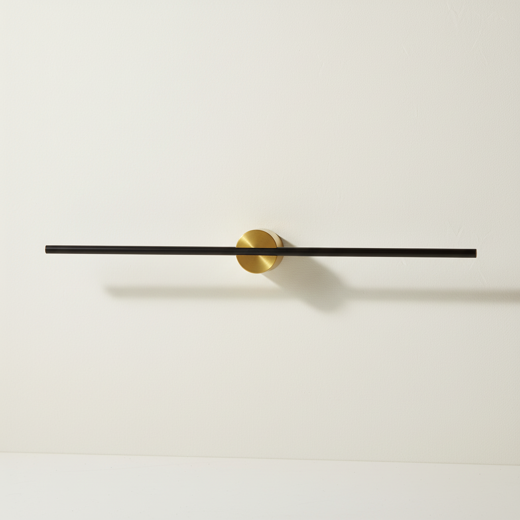 Adjustable Brushed Aluminum Towel Rack