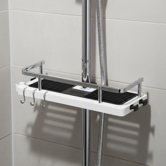 Adjustable Shower Shelf Organizer for Toiletries