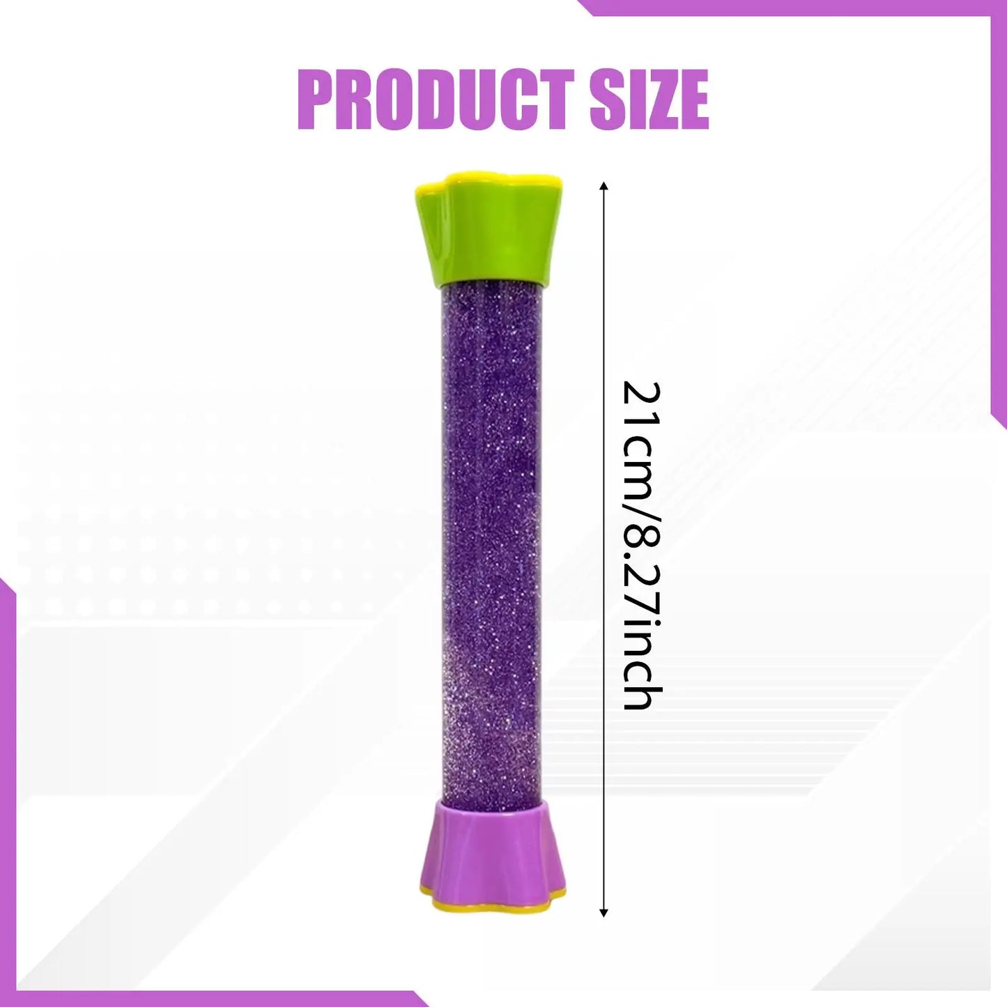 Liquid Motion Glitter Timer - Desktop Sensory Relaxation Tool