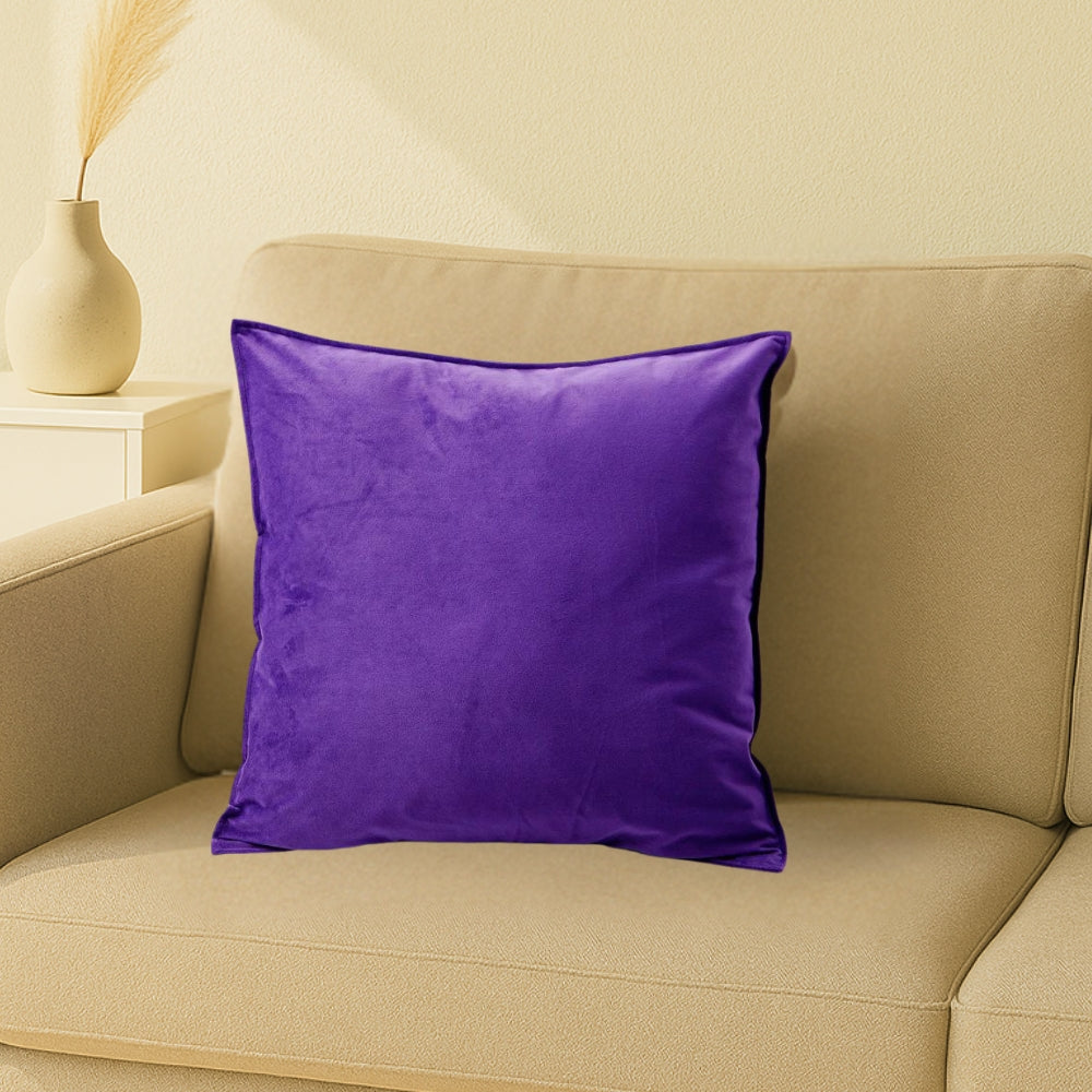 Nordic Faux Leather Cushion Cover with Zipper Closure