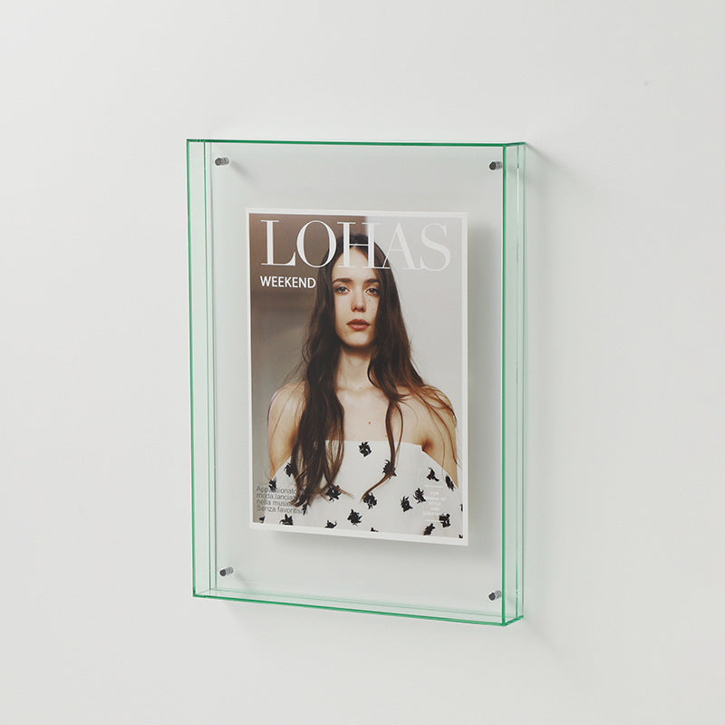 Transparent Acrylic Photo Frame in Multiple Colors